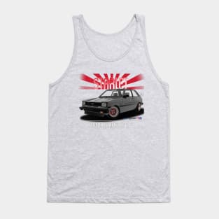 Toyota Starlet KP61 Silver Tank Top